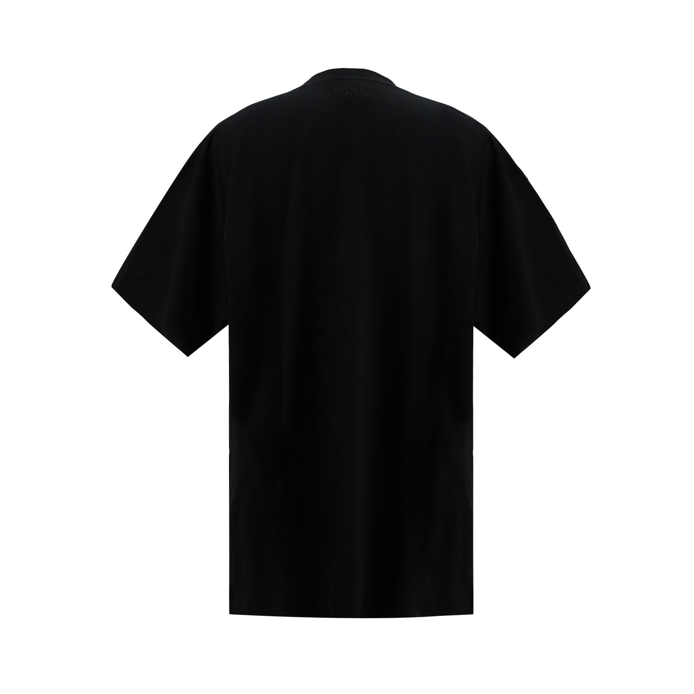 VETEMENTS Sticker Logo T-shirt (Black)