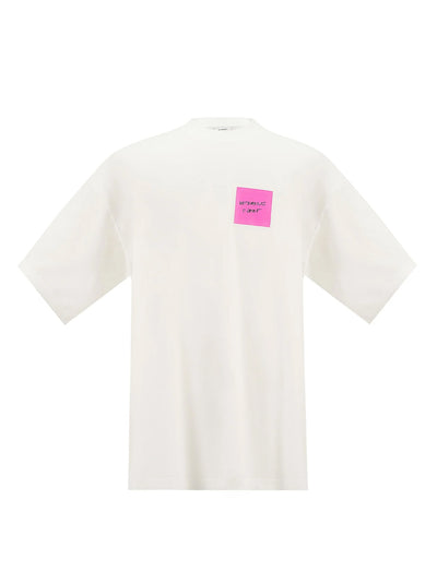 Sticker Logo T-shirt (White)