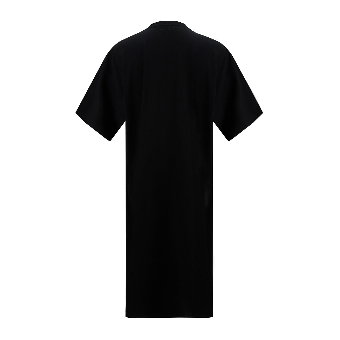 Sticker Reworked T-shirt Dress (Black)