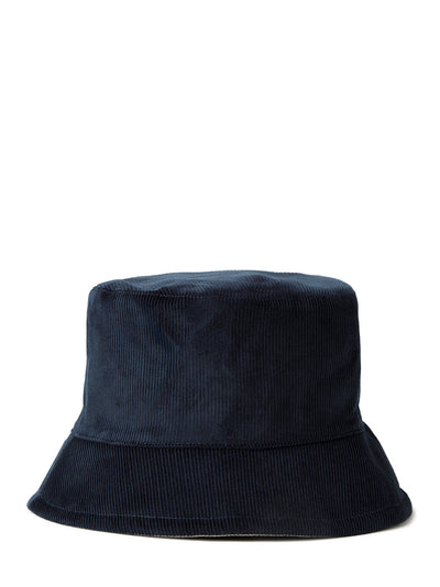 Reversible Corduroy Bucket Hat (Night Sky)