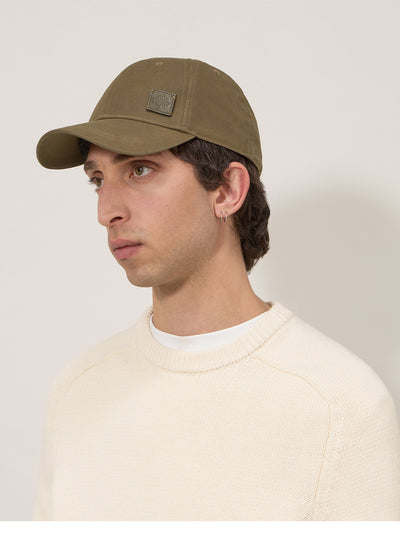 Waxed Baseball Cap (Dark Moss)