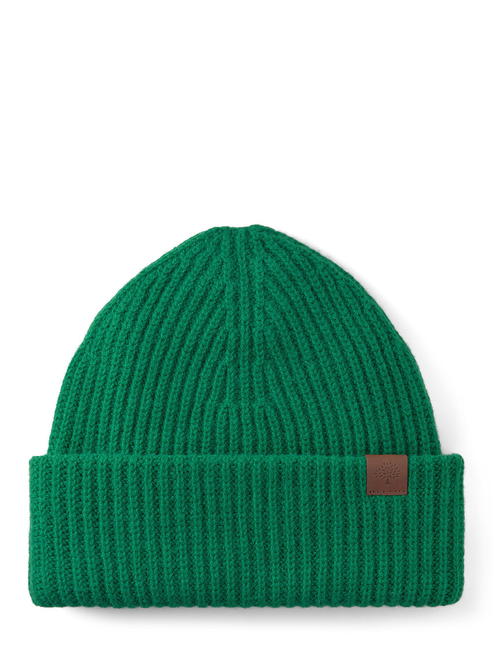 Mulberry Tree Chunky Wool Beanie Emerald