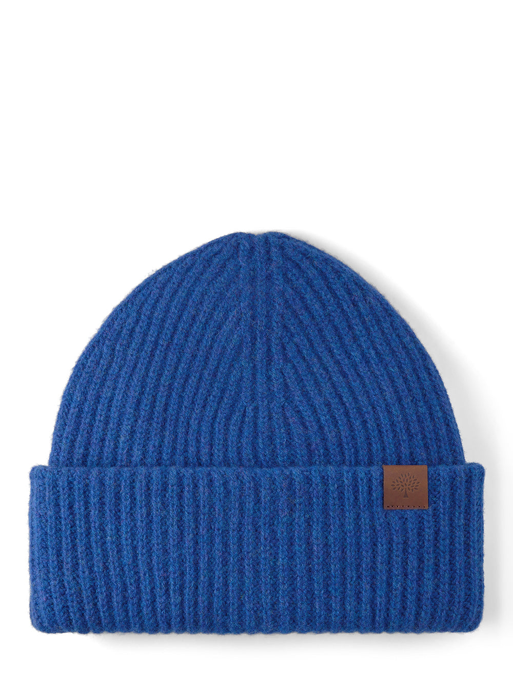 Mulberry Tree Chunky Wool Beanie Cobalt Blue