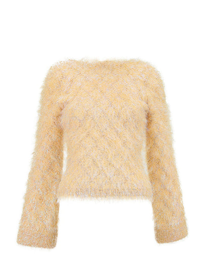 Open Back Jumper (Cream)