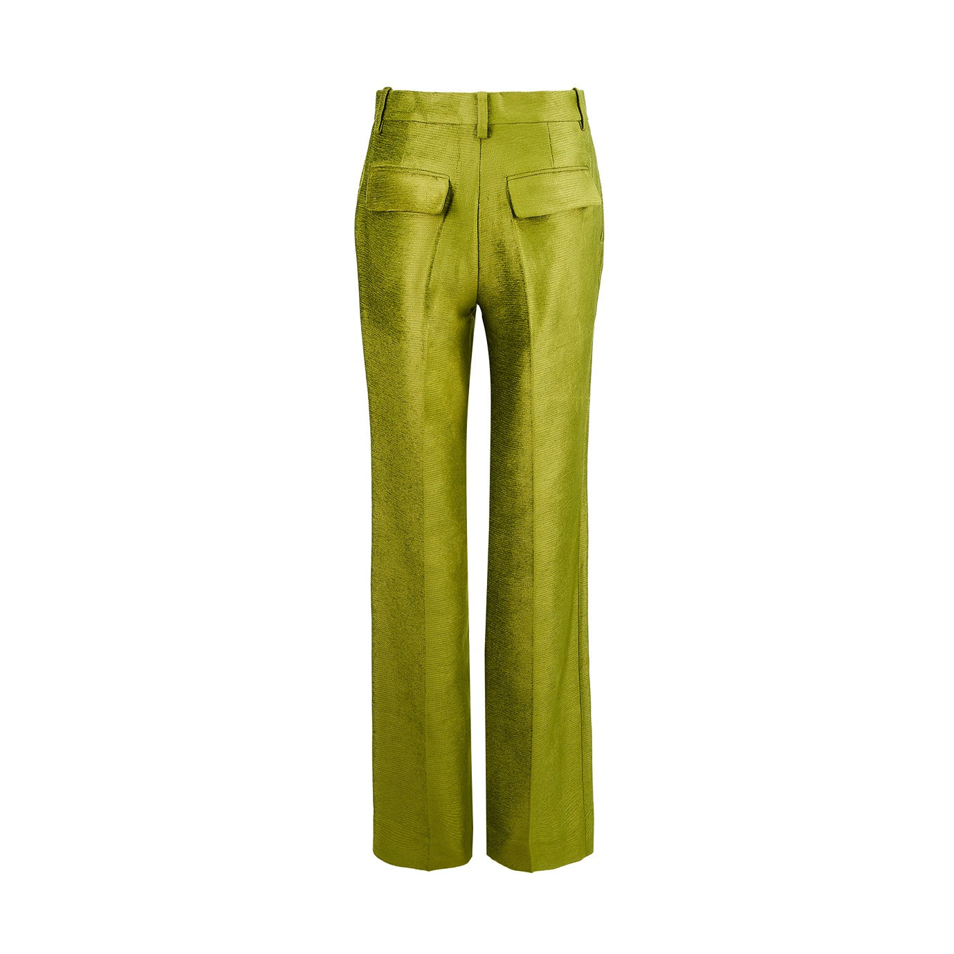 Tailored Straight Leg Trouser (Moss Green)