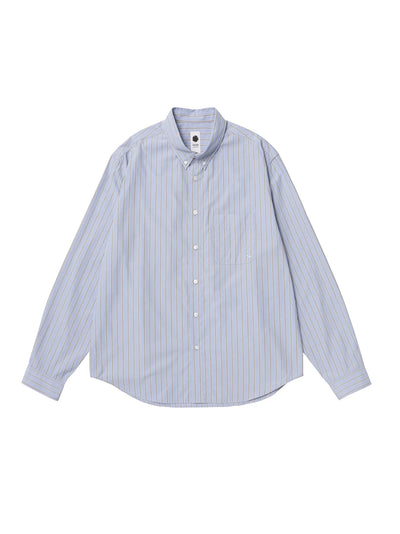 STRIPED BUTTON DOWN SHIRT