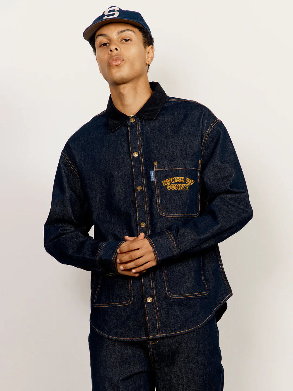 Chainstitch Shirt (Indigo)