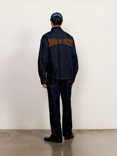 13Oz Straight Leg Denim (Indigo)