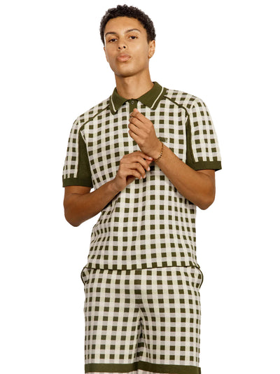 Putting Polo Top (Green)