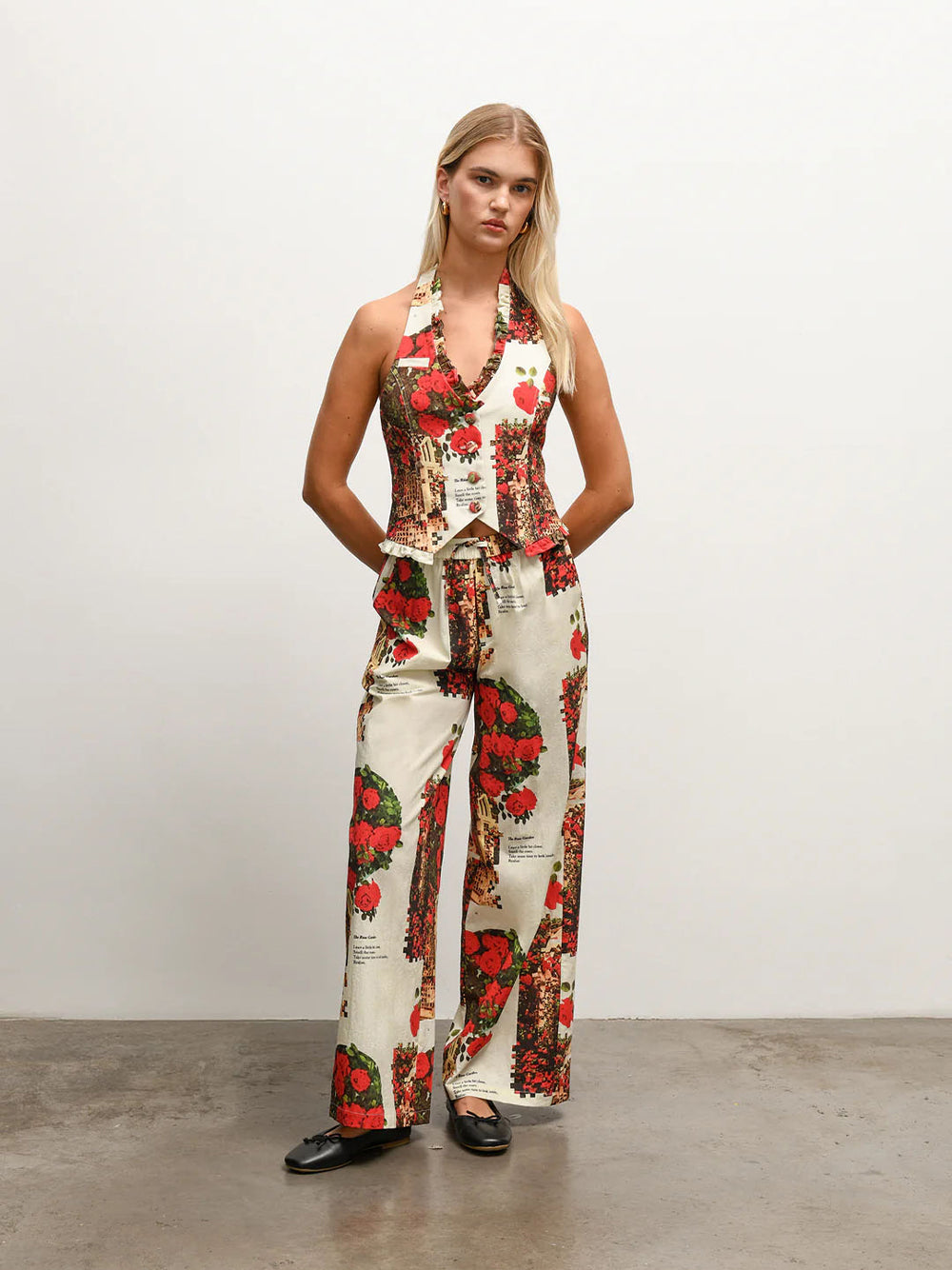 The Rose Garden Waist Coat (Multi Color)