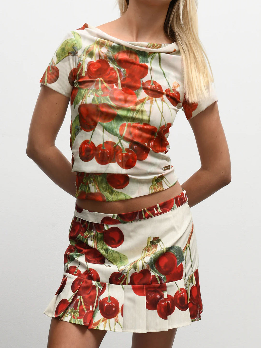 The Cherry Mesh Top (Multi Color)