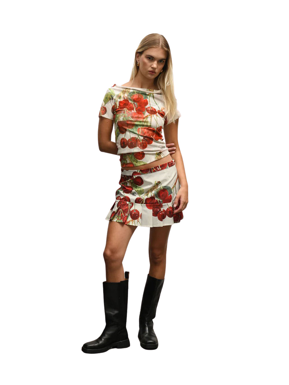 The Cherry Mesh Top (Multi Color)