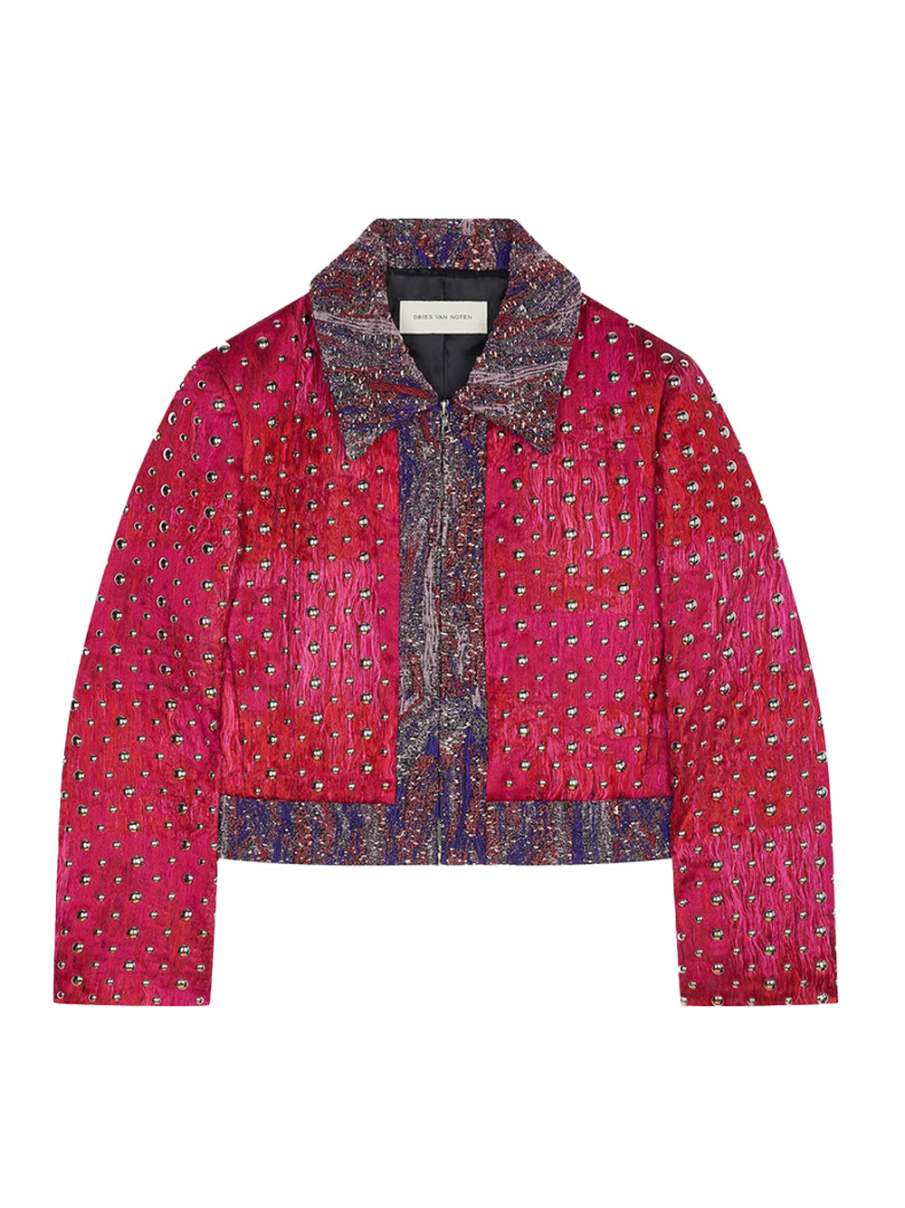 Embellished Jacket (Fuchsia)