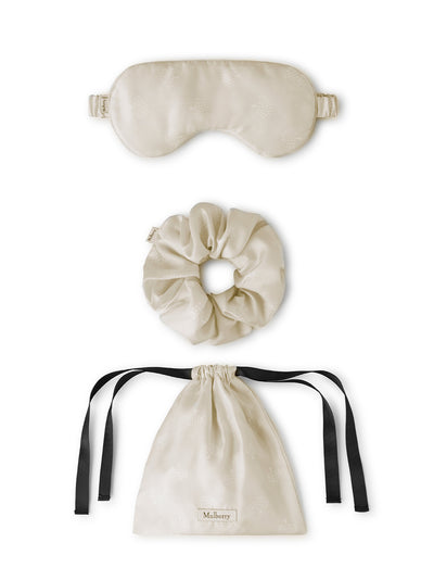 Travel Set Eggshell Silk Twill