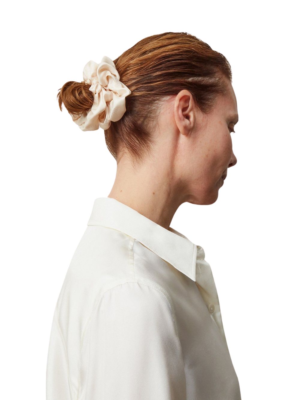 Travel Set Eggshell Silk Twill