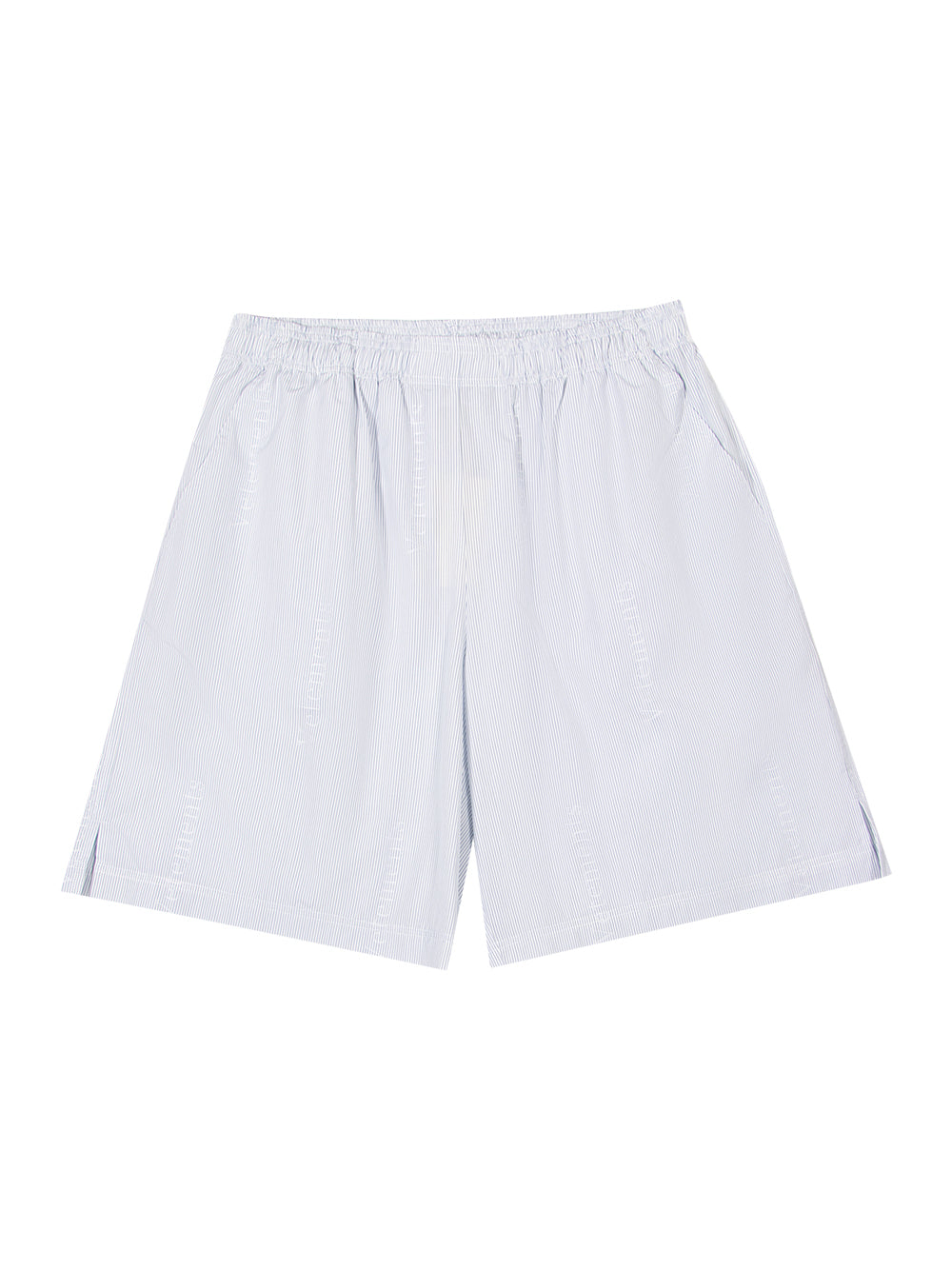 Vetements Pinstripe Shorts (Blue Stripe)