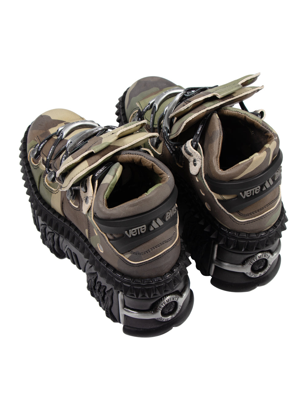 Platform camo sneakers on sale