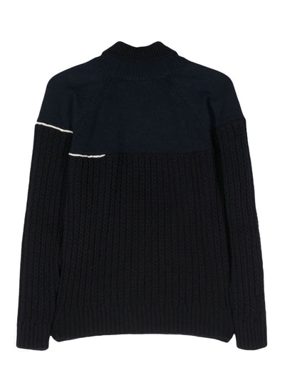 Collar Detail Jumper Navy