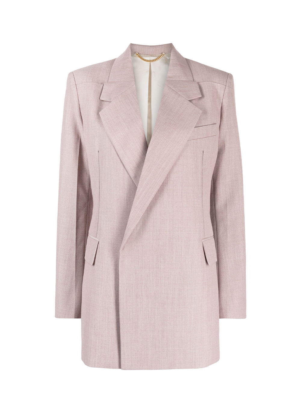 Shoulder Pleat Detail Jacket (Heather)