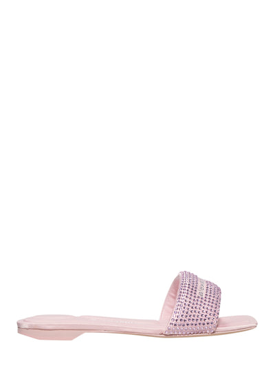Vy Flat Sandal (Light Pink)