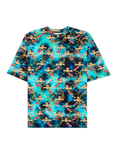 Oversize T-shirt Astroboy Space (Multi)