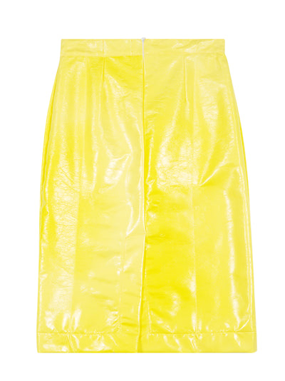 Vynil Skirt Astroboy (Yellow)