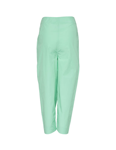 Polyester Cotton Taffeta Cropped Pants - Hardware Apple