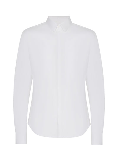 Mens Dress Shirt White