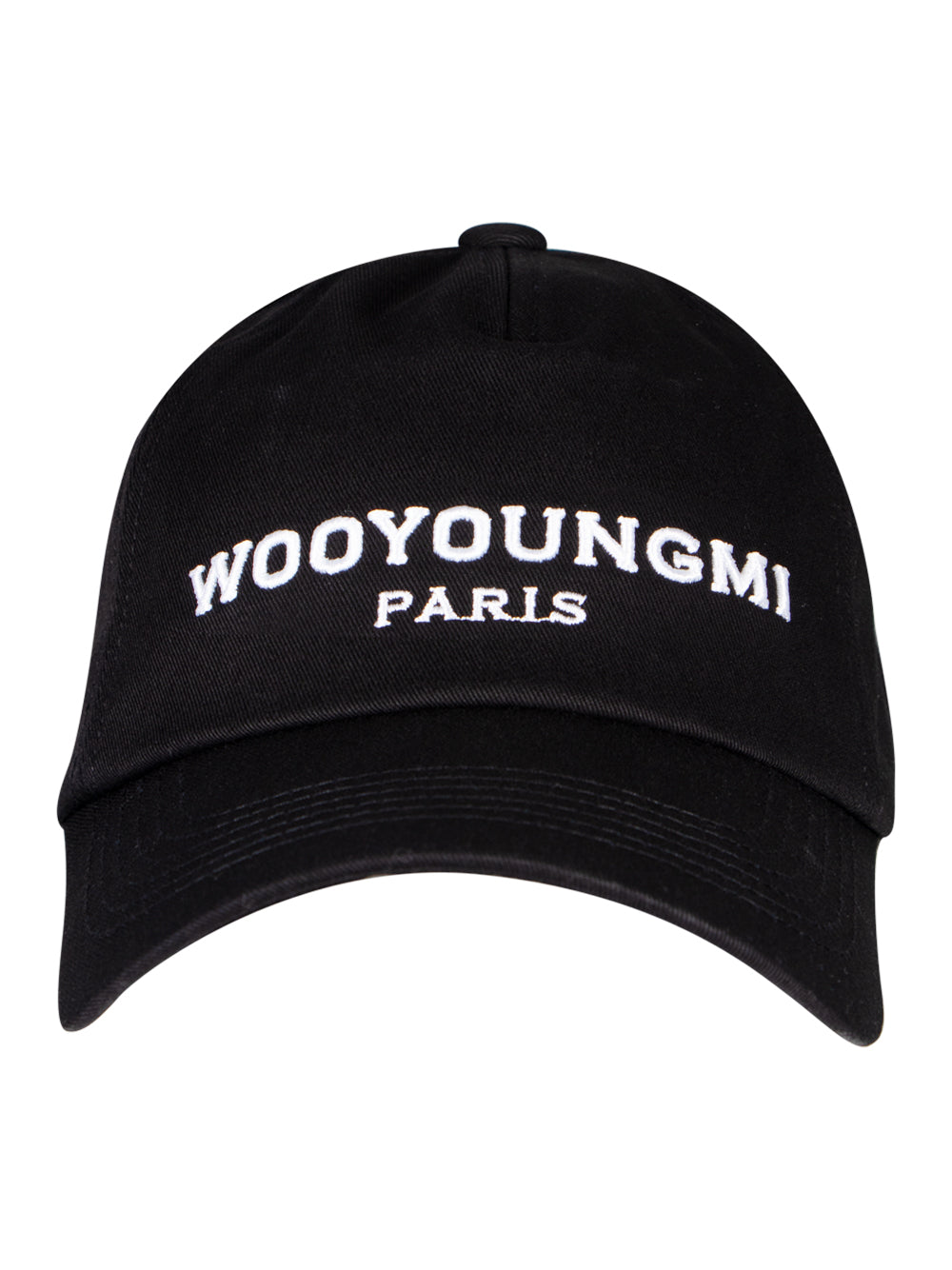 Embroidered Ball Cap Black