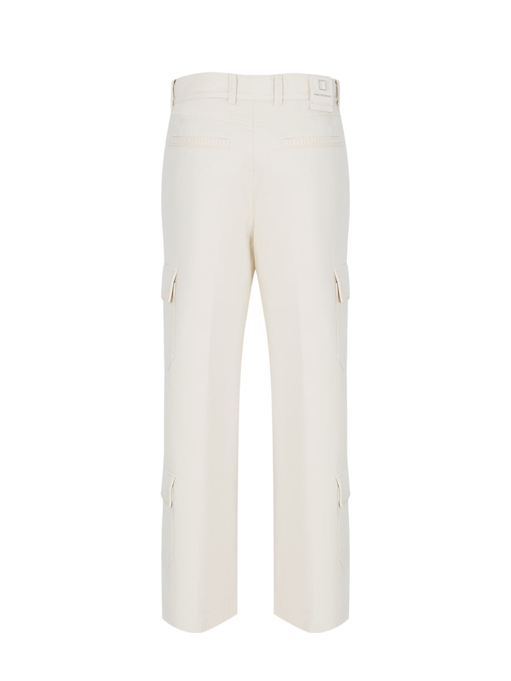 Oxford Cargo Pants Ivory