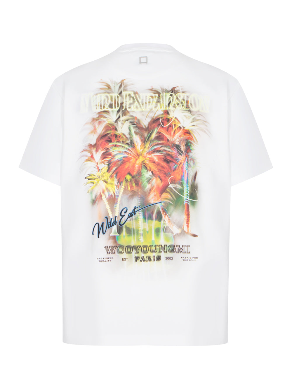 Palm Tree Graphic T-Shirt White