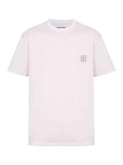 Cotton Back Logo T-Shirt Pink