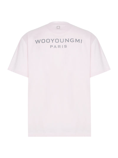 Cotton Back Logo T-Shirt Pink