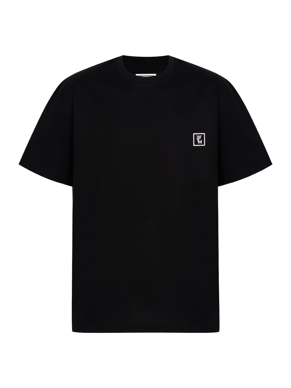 Cotton Back Logo T-Shirt Black