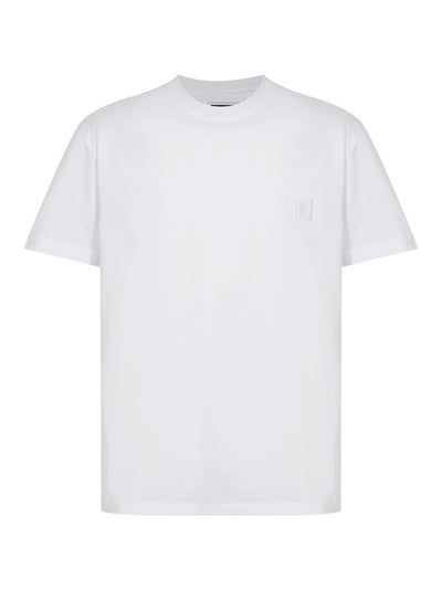 Mother of Pearl Back Logo T-Shirt White