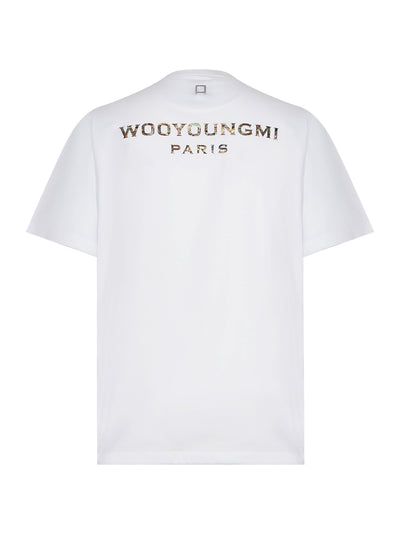 Mother of Pearl Back Logo T-Shirt White