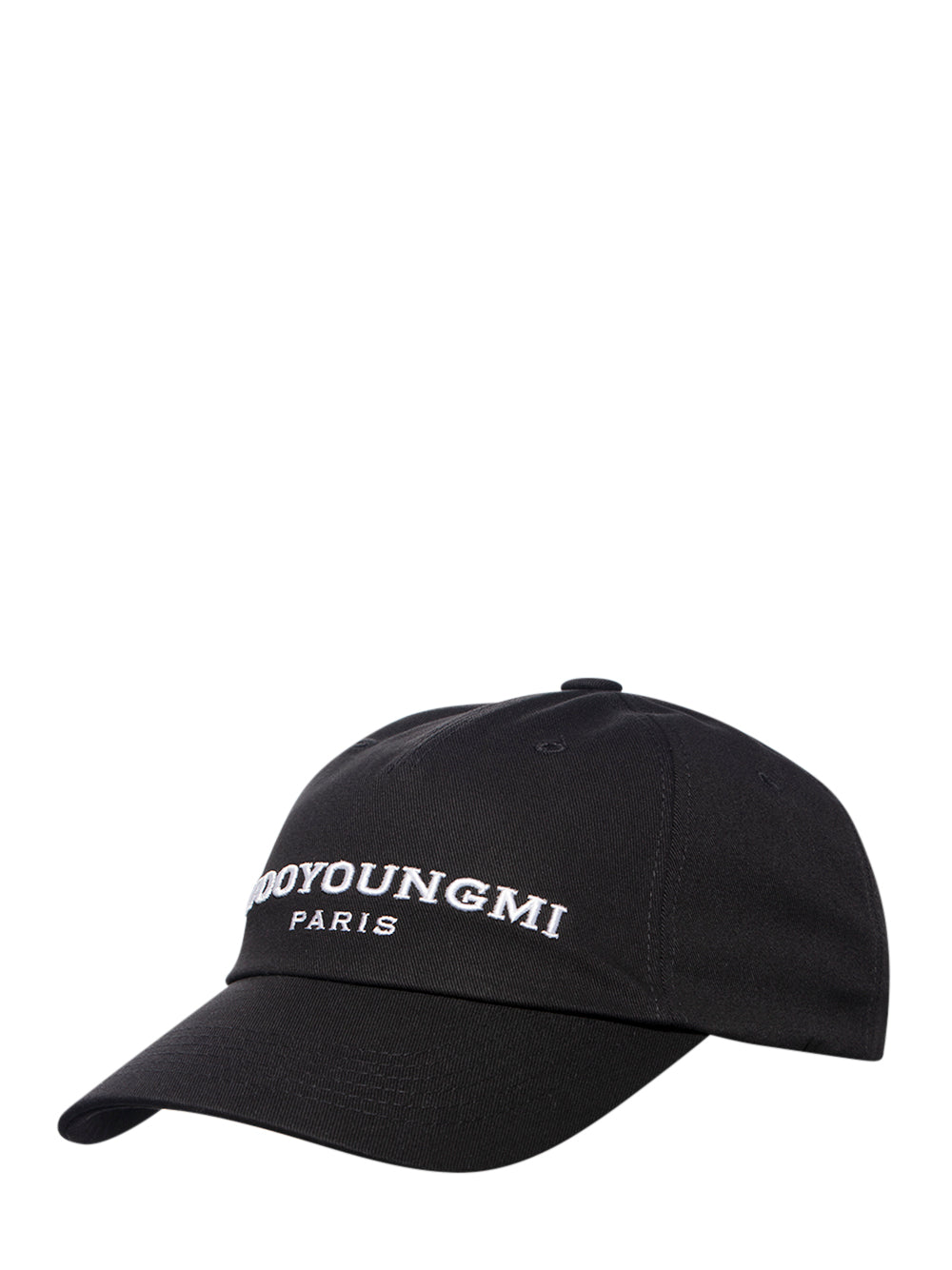 Embroidered Ball Cap (Black)