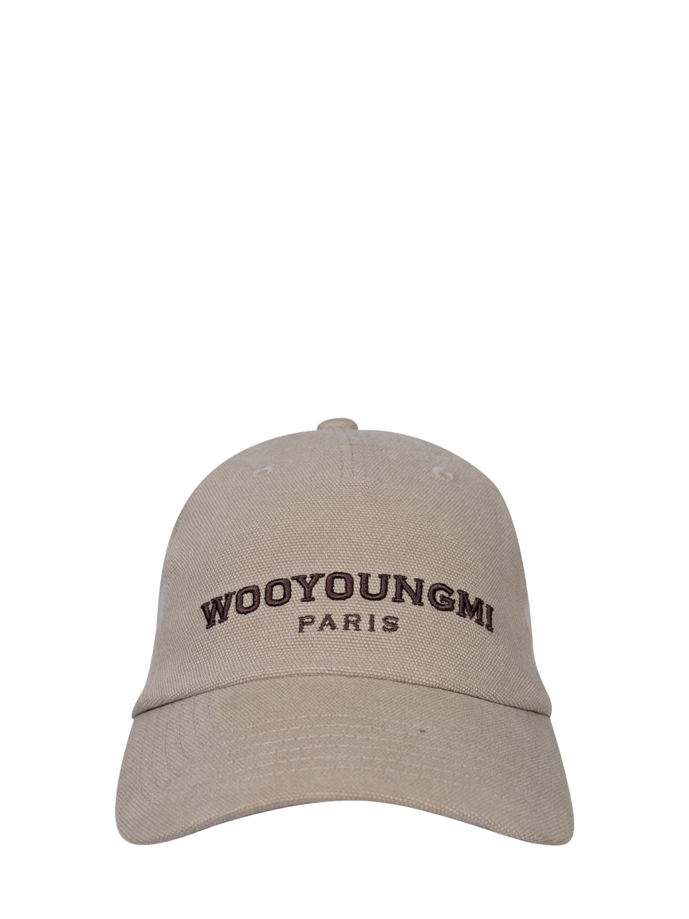 Dyed Oxford Denim Ball Cap Beige
