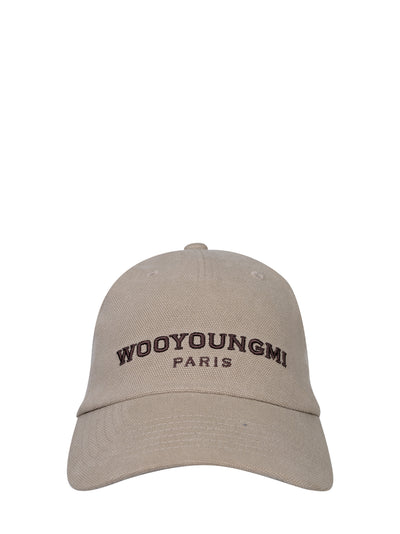 Dyed Oxford Denim Ball Cap Beige