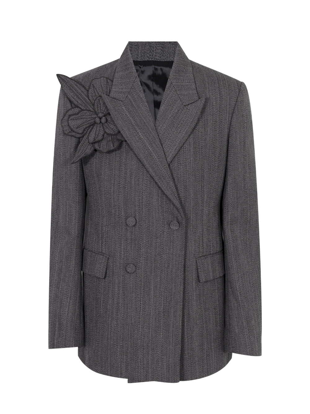 Hourglass Double Jacket Black