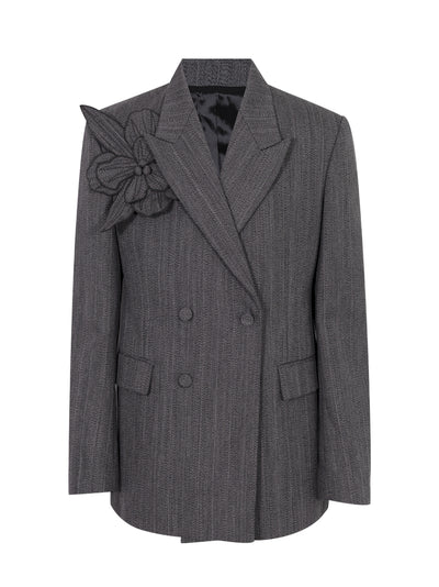 Hourglass Double Jacket Black