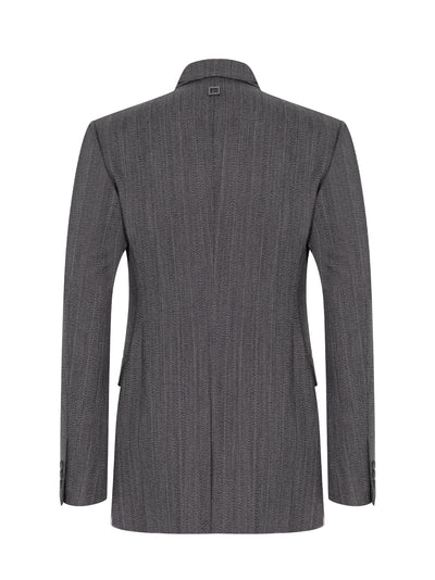 Hourglass Double Jacket Black