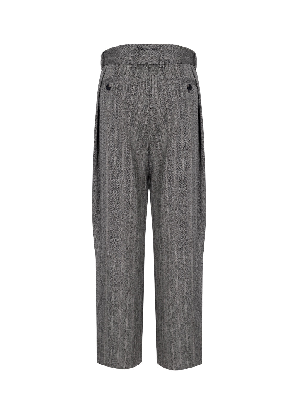 Folding Wide Pants Black