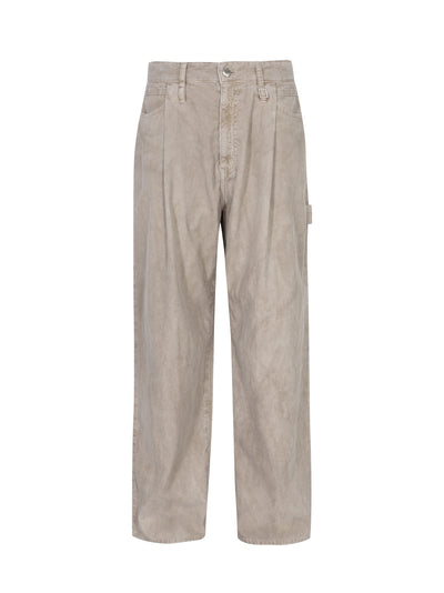 Corduroy Pants Beige