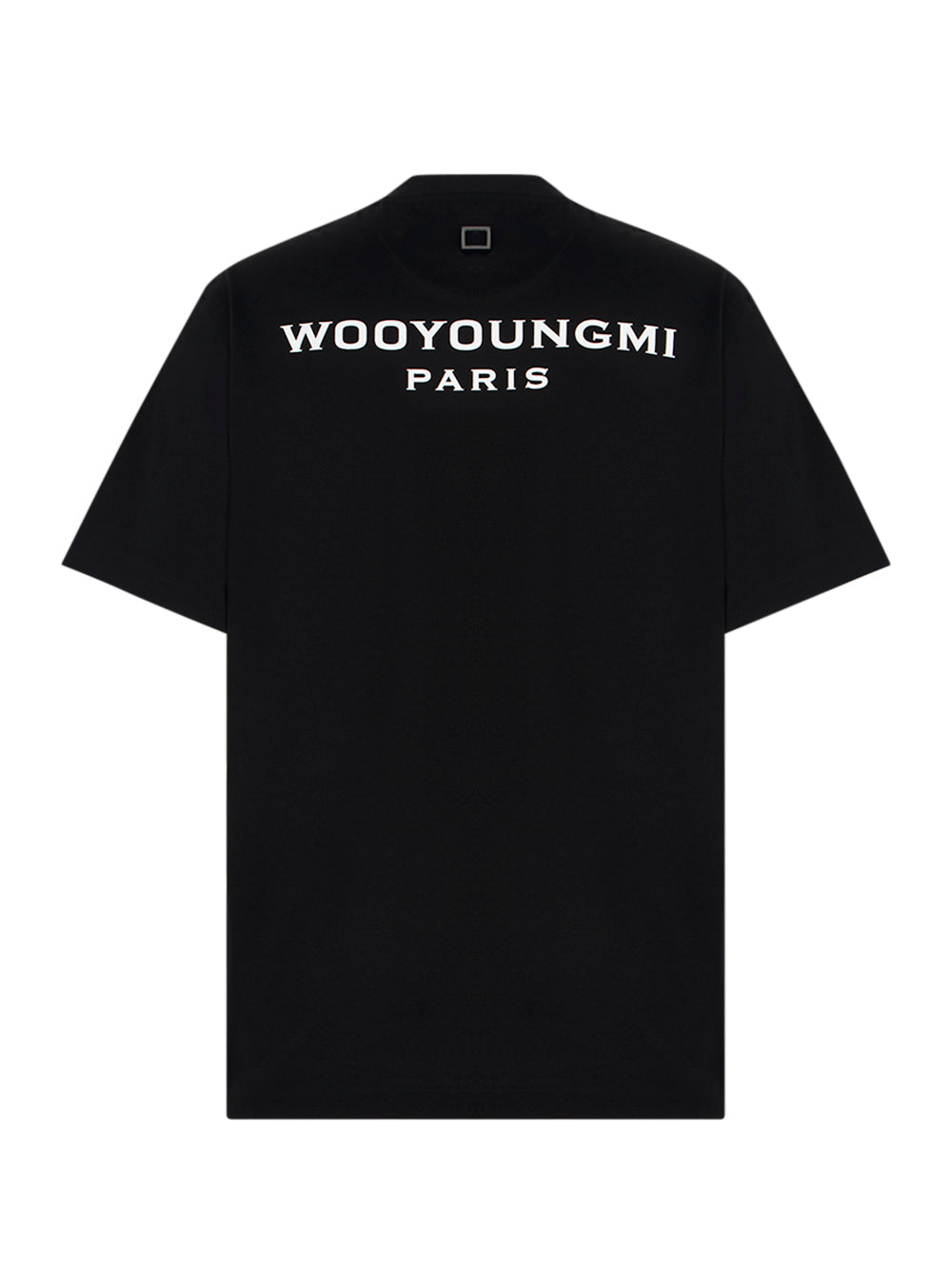 Cotton Back Logo T-Shirt (Black)