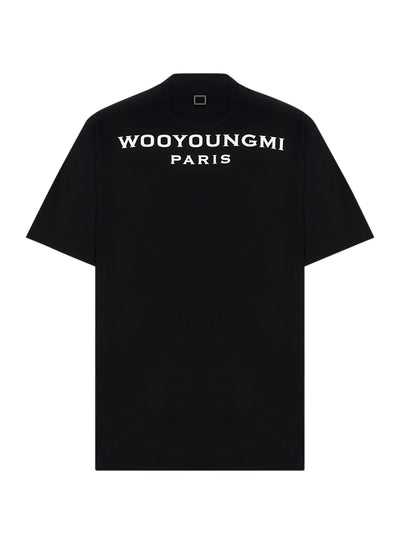 Cotton Back Logo T-Shirt (Black)