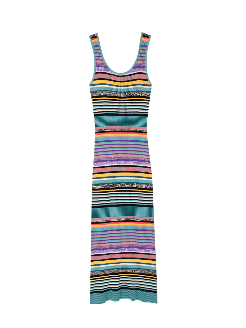 Womens Knitted Dress Multi