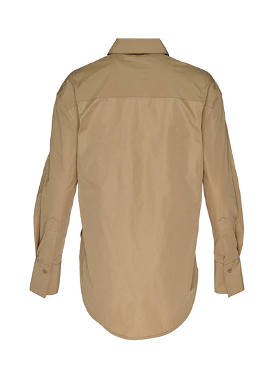 Sheen Parachute Shirt (Sand)