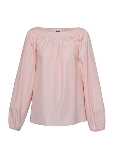 Polyester Cotton Taffeta Off Shoulder Top