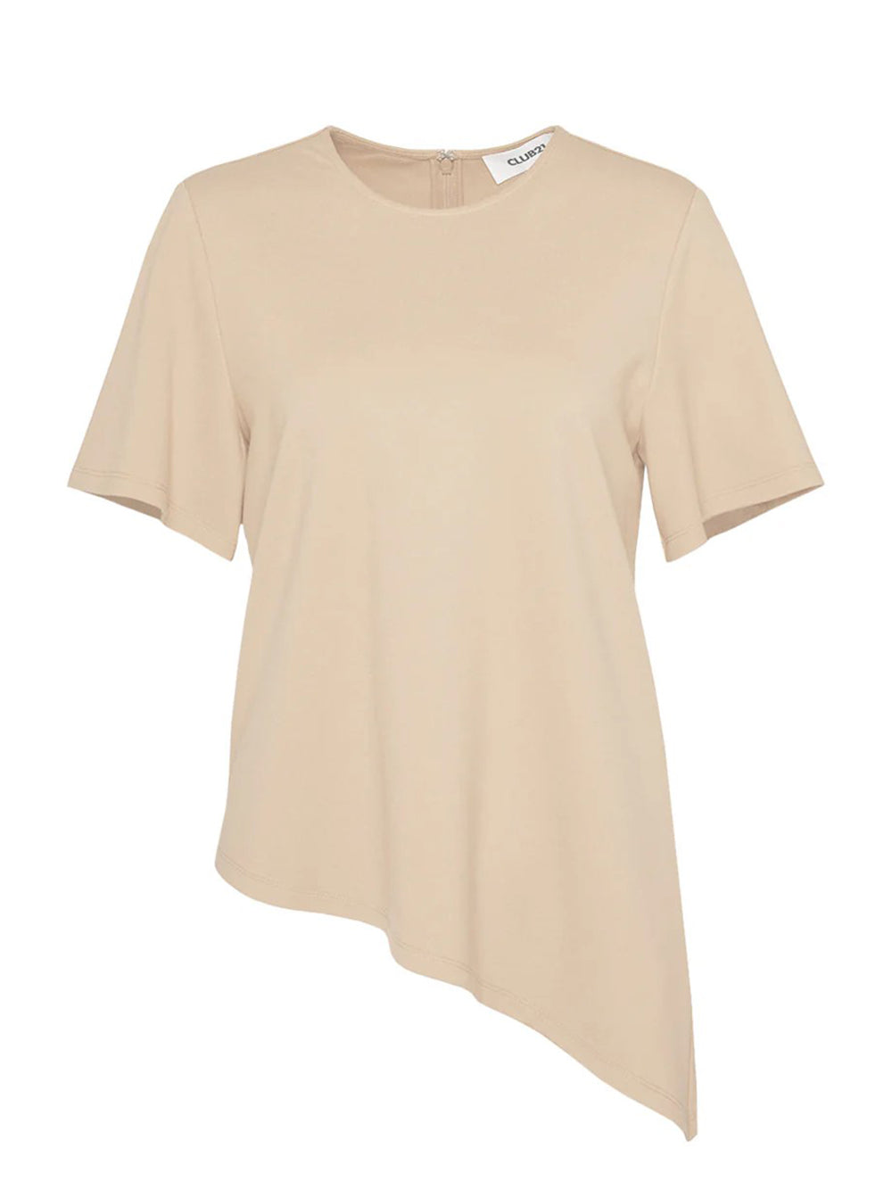 Viscose Nylon Ponte Top Champagne